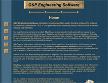 Tablet Screenshot of gpengineeringsoft.com